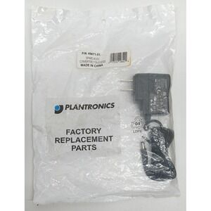 PLANTRONICS Spare AC/DC Converter 110V S10/T20/M22/MLX10‎ P/N 45671-01